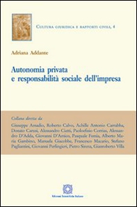 Autonomia privata e responsabilità sociale dell'impresa - Librerie.coop