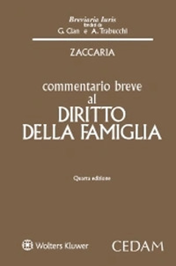 Commentario breve al diritto della famiglia - Librerie.coop Commentario breve al diritto della famiglia - Librerie.coop