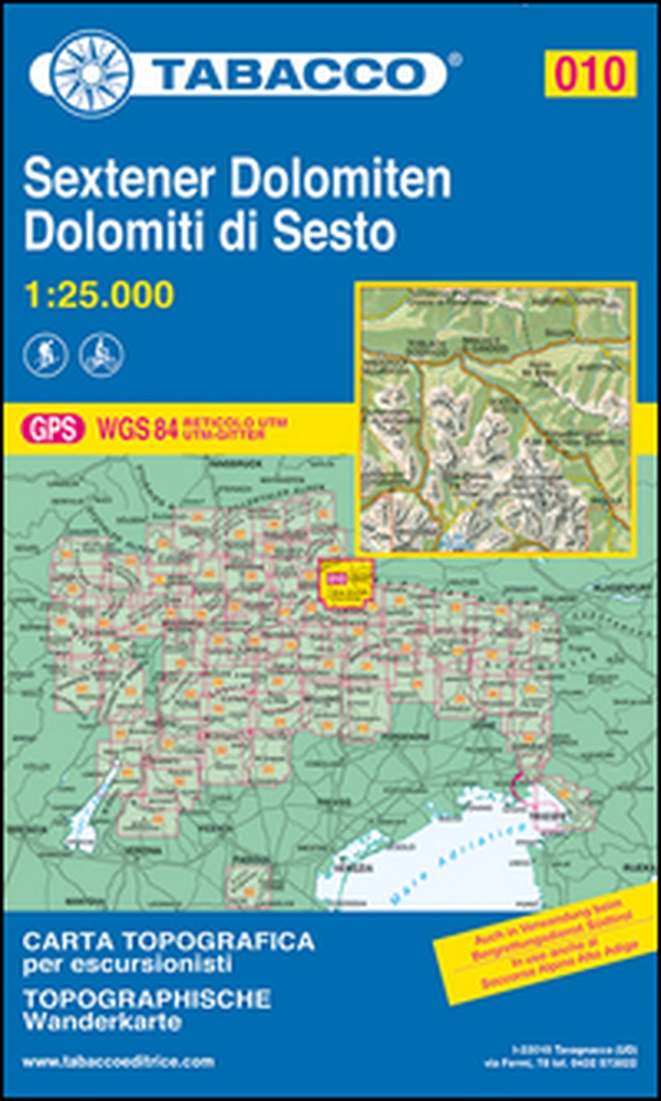 Dolomiti di Sesto 1:25.000 - Librerie.coop Dolomiti di Sesto 1:25.000 - Librerie.coop