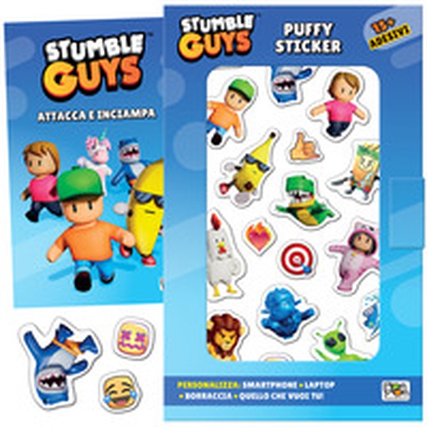 Attacca e inciampa. Puffy sticker. Stumble guys - Librerie.coop Attacca e inciampa. Puffy sticker. Stumble guys - Librerie.coop