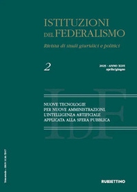 Istituzioni del federalismo. Rivista di studi giuridici e politici - Vol. 2 - Librerie.coop Istituzioni del federalismo. Rivista di studi giuridici e politici - Vol. 2 - Librerie.coop