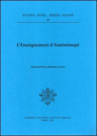 L'enseignement d'Aménémopé - Librerie.coop