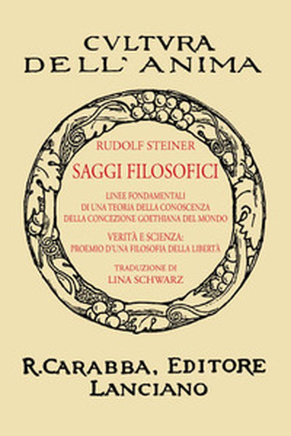 Saggi filosofici (rist. anast. 1932) - Librerie.coop Saggi filosofici (rist. anast. 1932) - Librerie.coop