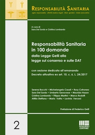 Responsabilità sanitaria in 100 domande dalla Legge Gelli alla legge sul consenso e sulle DAT - Librerie.coop