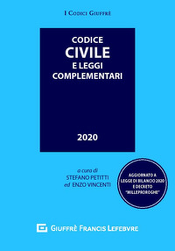 Codice civile e leggi complementari - Librerie.coop