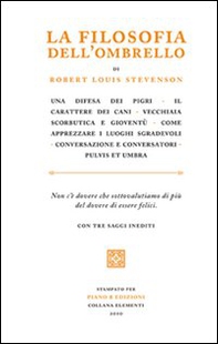 La filosofia dell'ombrello. Saggi inediti - Librerie.coop La filosofia dell'ombrello. Saggi inediti - Librerie.coop