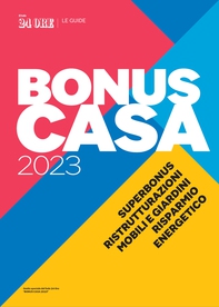 Guida Bonus casa 2023 - Librerie.coop