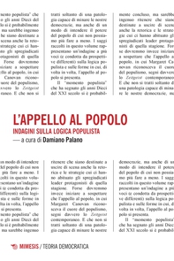 L’appello al popolo - Librerie.coop