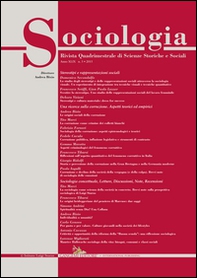 Sociologia. Rivista quadrimestrale di scienze storiche e sociali - Vol. 3 - Librerie.coop Sociologia. Rivista quadrimestrale di scienze storiche e sociali - Vol. 3 - Librerie.coop