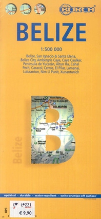 Belize. Map 1:500.000 - Librerie.coop