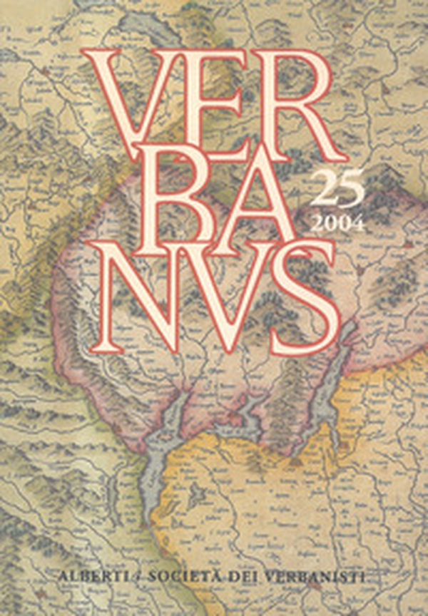 Verbanus. Rivista per la cultura, l'arte, la storia del lago - Librerie.coop Verbanus. Rivista per la cultura, l'arte, la storia del lago - Librerie.coop