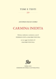 Carmina inedita - Librerie.coop