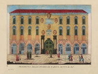 Stampe d'arte «Prospetto dello studio di Padova detto il Bo» - Librerie.coop
