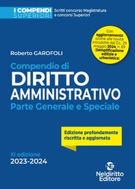Compendio di diritto amministrativo. Parte generale e speciale - Librerie.coop