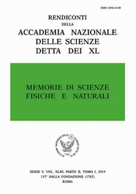 Memorie di scienze fisiche e naturali. Serie V. Rendiconti della Accademia Nazionale delle Scienze detta dei XL - Librerie.coop