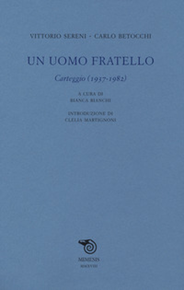 Un uomo fratello. Carteggio (1937-1982) - Librerie.coop Un uomo fratello. Carteggio (1937-1982) - Librerie.coop