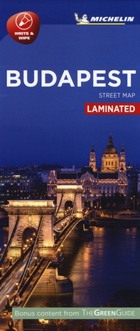Pianta di Budapest. Carta plastificata - Librerie.coop