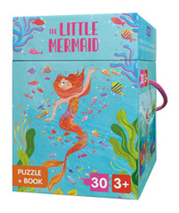 The little mermaid. Puzzle and book - Librerie.coop The little mermaid. Puzzle and book - Librerie.coop