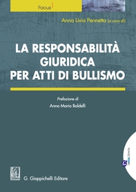 La responsabilità giuridica per atti di bullismo - Librerie.coop