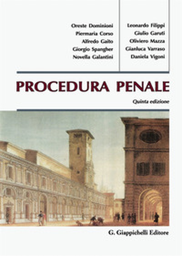 Procedura penale - Librerie.coop Procedura penale - Librerie.coop