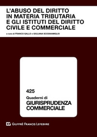 L'abuso del diritto in materia tributaria e gli istituti del diritto civile e commerciale - Librerie.coop