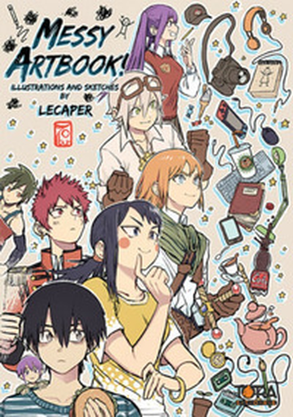 Messy artbook. Illustrations and sketches by LeCaper - Librerie.coop Messy artbook. Illustrations and sketches by LeCaper - Librerie.coop