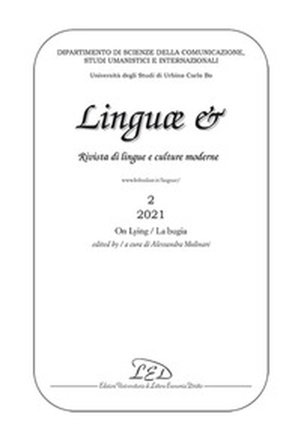 Linguae &. Rivista di lingue e culture moderne - Librerie.coop Linguae &. Rivista di lingue e culture moderne - Librerie.coop