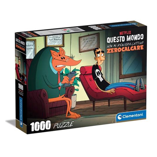 Puzzle Zerocalcare 2 - 1000 pezzi - Librerie.coop Puzzle Zerocalcare 2 - 1000 pezzi - Librerie.coop
