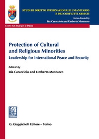 Protection of cultural and religious minorities. Leadership for international peace and security - Librerie.coop