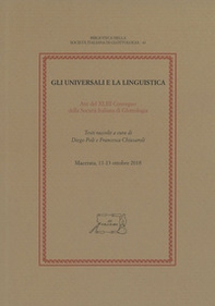 Gli universali e la linguistica - Librerie.coop