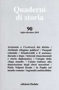 Quaderni di storia - Vol. 90 - Librerie.coop