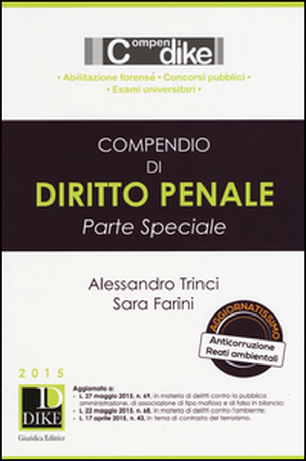 Compendio di diritto penale. Parte speciale - Librerie.coop Compendio di diritto penale. Parte speciale - Librerie.coop