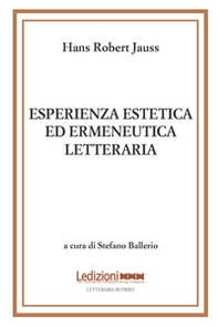 Esperienza estetica ed ermeneutica letteraria - Vol. 2 - Librerie.coop