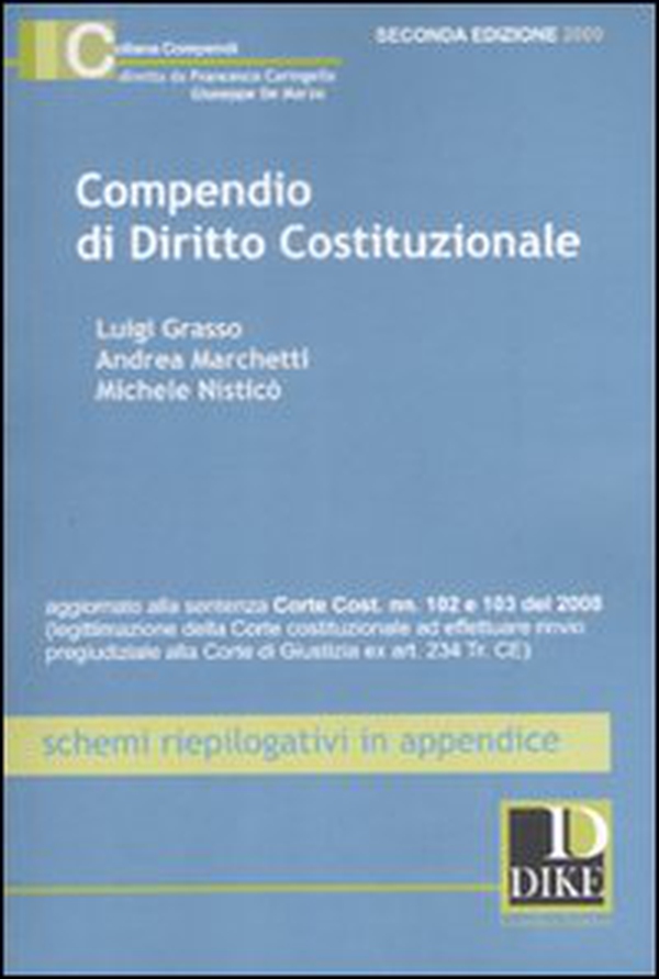 Compendio di diritto costituzionale - Librerie.coop Compendio di diritto costituzionale - Librerie.coop