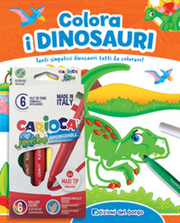 Colora i dinosauri. A colori - Librerie.coop Colora i dinosauri. A colori - Librerie.coop
