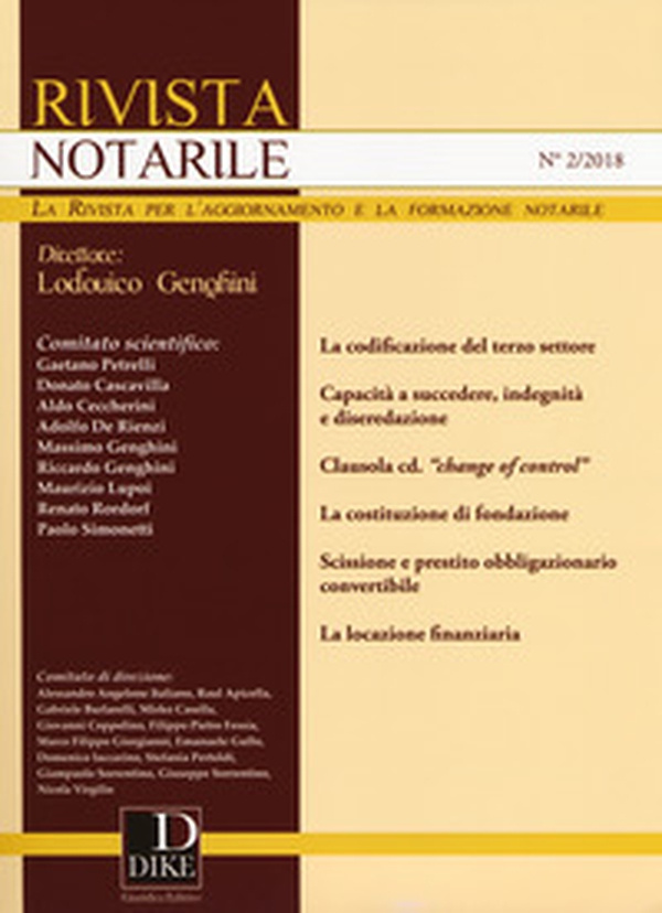 Rivista notarile - Vol. 2 - Librerie.coop Rivista notarile - Vol. 2 - Librerie.coop
