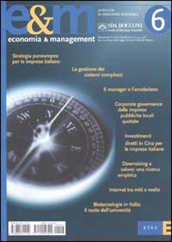 Economia & management - Vol. 6 - Librerie.coop Economia & management - Vol. 6 - Librerie.coop