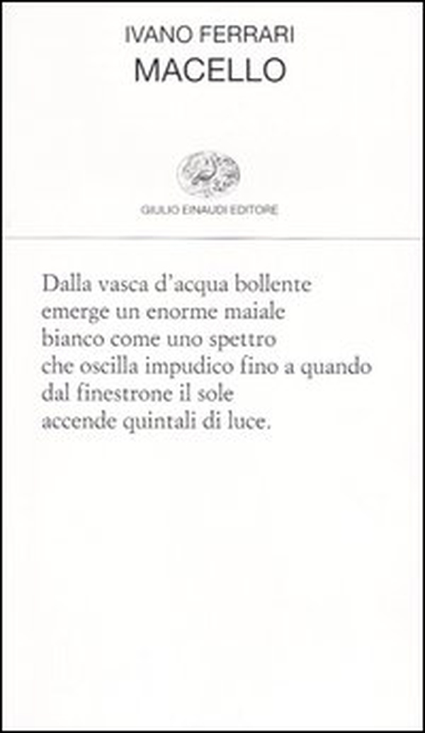 Macello - Librerie.coop Macello - Librerie.coop