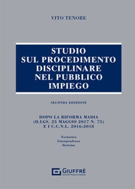 Studio sul procedimento disciplinare nel pubblico impiego - Librerie.coop