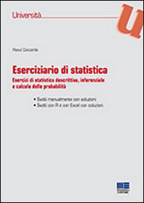 Eserciziario di statistica - Librerie.coop Eserciziario di statistica - Librerie.coop