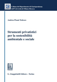 Strumenti privatistici per la sostenibilità ambientale e sociale - e-Book - Librerie.coop Strumenti privatistici per la sostenibilità ambientale e sociale - e-Book - Librerie.coop