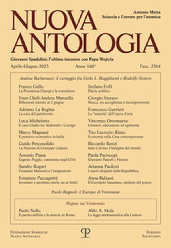 Nuova antologia - Vol. 160\2 - Librerie.coop Nuova antologia - Vol. 160\2 - Librerie.coop