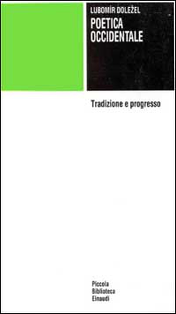 Poetica occidentale. Tradizione e progresso - Librerie.coop Poetica occidentale. Tradizione e progresso - Librerie.coop