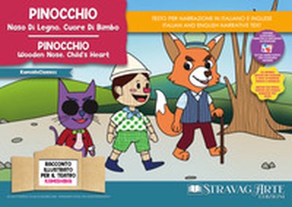 Pinocchio, naso di legno cuore di bimbo-Pinocchio, wooden nose, child's heart - Librerie.coop Pinocchio, naso di legno cuore di bimbo-Pinocchio, wooden nose, child's heart - Librerie.coop