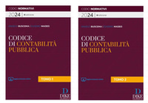 Codice della contabilità pubblica. 2024. Il nuovo diritto e processo contabile - Librerie.coop Codice della contabilità pubblica. 2024. Il nuovo diritto e processo contabile - Librerie.coop