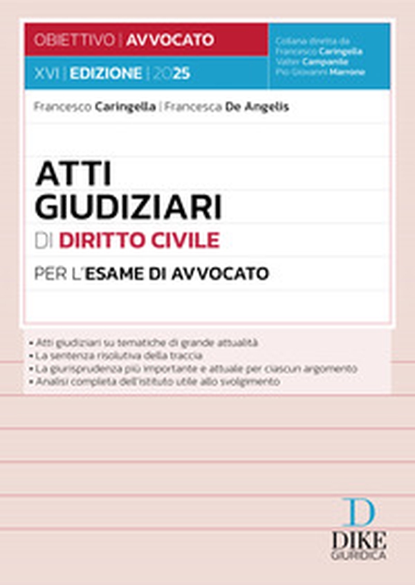 Atti giudiziari di diritto civile per l'esame di avvocato - Librerie.coop