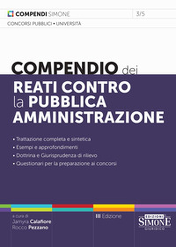 Compendio dei reati contro la pubblica amministrazione - Librerie.coop