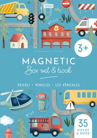 Veicoli - Vehicles - Les vehicules. Magnetic box set - Librerie.coop