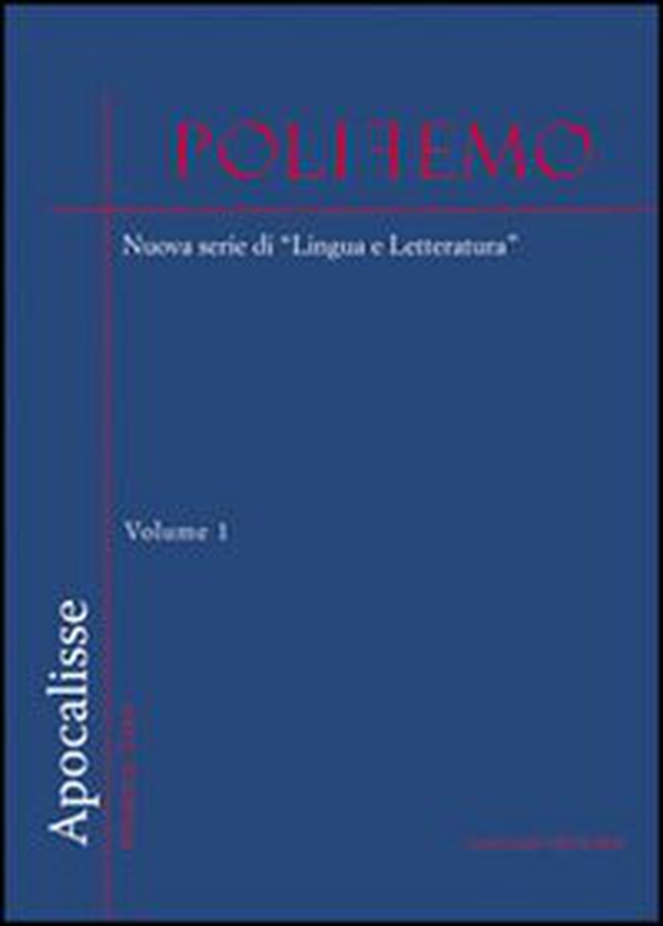 Polifemo. Nuova serie di «lingua e letteratura» - Librerie.coop Polifemo. Nuova serie di «lingua e letteratura» - Librerie.coop
