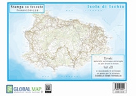 Isola di Ischia (stampa su tessuto, cm. 150 x 110) - Librerie.coop